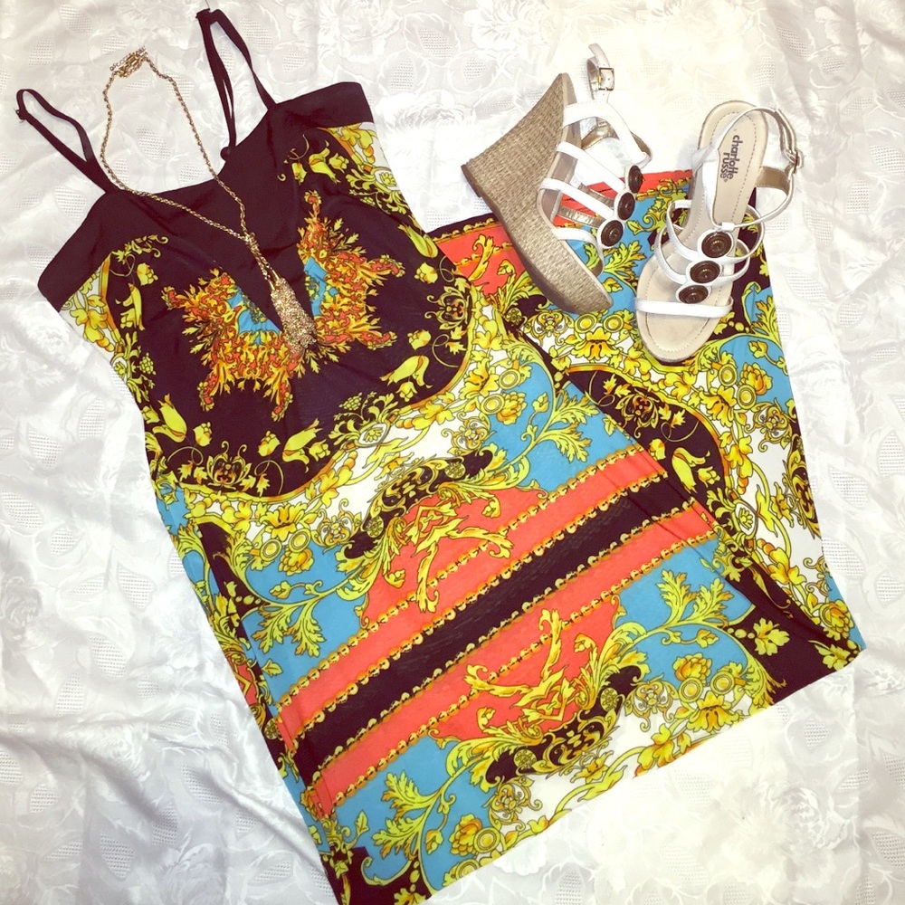 👗Cute Printed Maxi